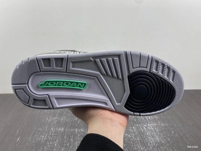 Rep TBK 3 Glow Jordan CT8532-031 Green Air 0725